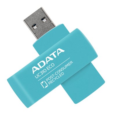 флешка A-Data 256GB UC310 ECO Green Зеленый