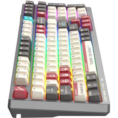 клавиатура A4Tech Bloody WS98 Pixels Red Темно-серый, белый