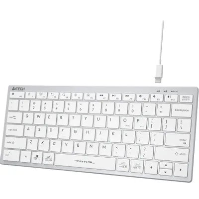 клавиатура A4Tech Fstyler FX51 White Белый