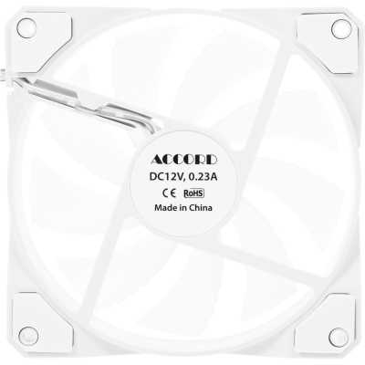 кулер Accord ACC-XF12 ARGB White Белый