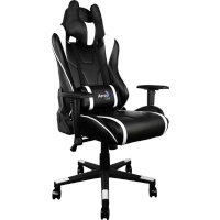 игровое кресло AeroCool AC220-BW черно-белый