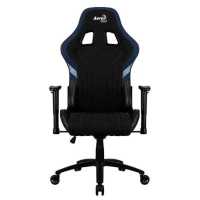 игровое кресло AeroCool Aero 1 Alpha Black-Blue черно-синий