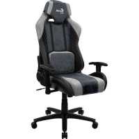 игровое кресло AeroCool Baron Steel Blue серый-синий
