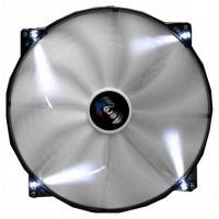 кулер AeroCool Silent Master White LED 20см