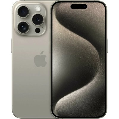 смартфон Apple iPhone 15 Pro 128GB Natural Titanium MTUX3HX/A бежевый титан