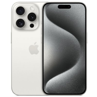 смартфон Apple iPhone 15 Pro Max 256GB White MU6Q3J/A бежевый титан