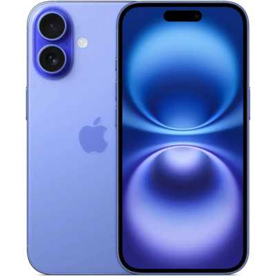 смартфон Apple iPhone 16 128GB Ultramarine MYDU3J/A синий