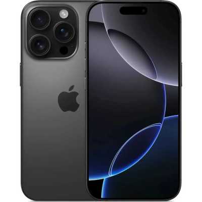 смартфон Apple iPhone 16 Pro 128GB Black Titanium MYLN3CH/A черный