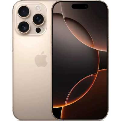 смартфон Apple iPhone 16 Pro 1TB Desert Titanium MYNA3J/A бежевый