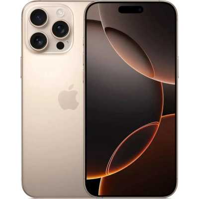смартфон Apple iPhone 16 Pro Max 256GB Desert Titanium MYWJ3AH/A бежевый