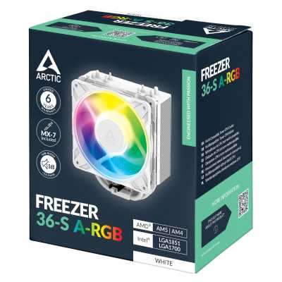 кулер Arctic Freezer 36-S A-RGB White ACFRE00199A