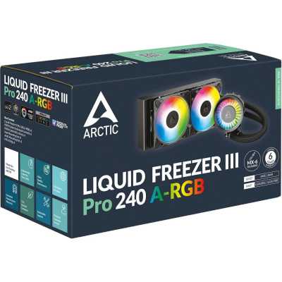 кулер Arctic Liquid Freezer III Pro 240 A-RGB Black ACFRE00182A Черный