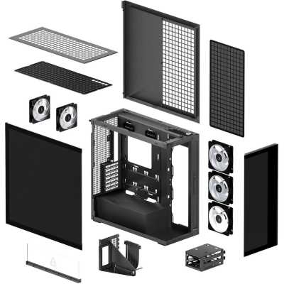 корпус Arctic Xtender VG Mirror Black