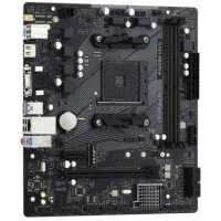 материнская плата ASRock A520M-HVS Черный