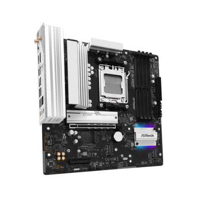 материнская плата ASRock A620AM Pro RS WiFi Черный
