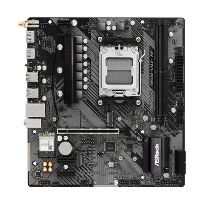 материнская плата ASRock B650M-H/M.2+ WiFi Черный