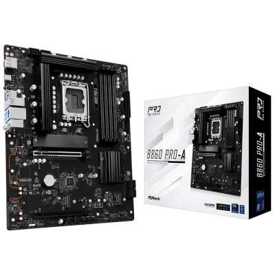 материнская плата ASRock B860 Pro-A Черный