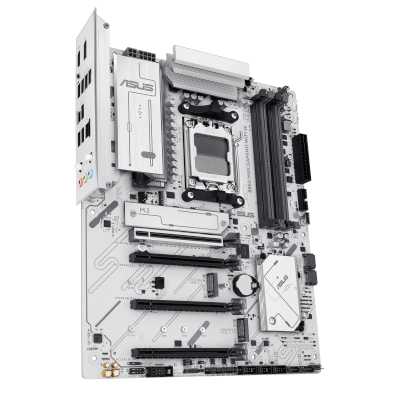 материнская плата ASUS B850 Max Gaming WiFi W Белый