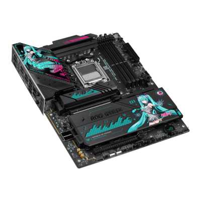 материнская плата ASUS ROG Strix X870E-H Gaming WiFi7 Hatsune Miku Черный