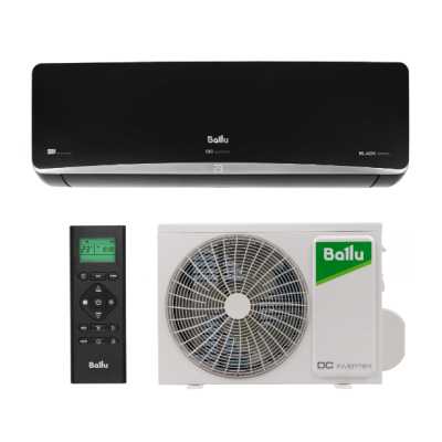 кондиционер Ballu Platinum Black BSPI-10HN8/BL/EU