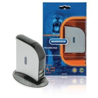 разветвитель USB Bandridge BCP4107EC серый