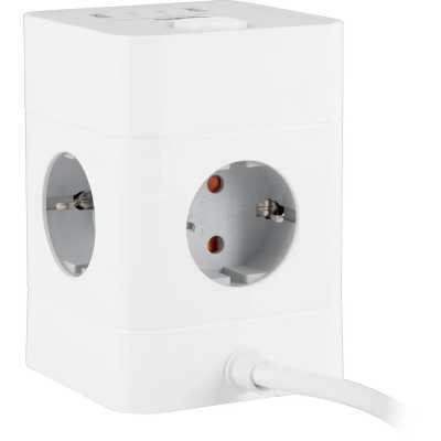 сетевой удлинитель Buro BU-PTE4.1UC-W белый