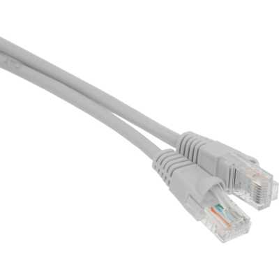 патч-корд Buro UTP-5E-1M-G-LSZH Серый
