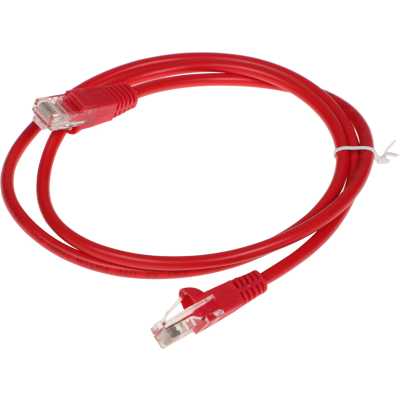 патч-корд Buro UTP-5E-1M-R Красный