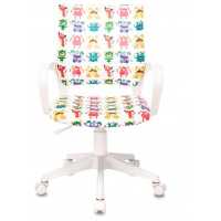 кресло детское Бюрократ BUROKIDS 1 W-MONSTER мультиколор