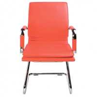 стул Бюрократ CH-993-Low-V-red красный