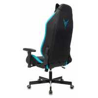 игровое кресло Бюрократ KNIGHT NEON LBLUE черно-голубой