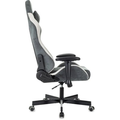 игровое кресло Бюрократ KNIGHT REGAL FABR-GR серый