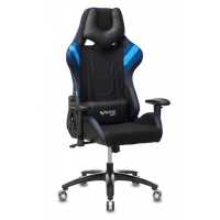 игровое кресло Бюрократ VIKING 4 AERO BLUE черно-синий