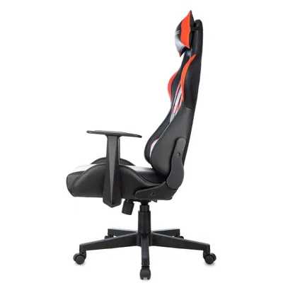 игровое кресло Бюрократ ZOMBIE Game Penta Black/Red черно-красный