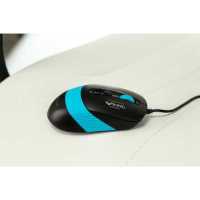 игровое кресло Бюрократ ZOMBIE RUNNER WHITE белый - голубой