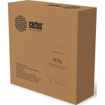 пластик для 3D принтера Cactus CS-3D-PETG-1KG-COFFEE