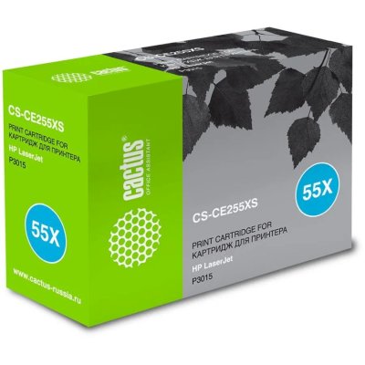 картридж Cactus CS-CE255XS черный