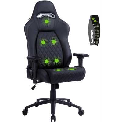 игровое кресло Cactus CS-CHR-130-M черно-синий