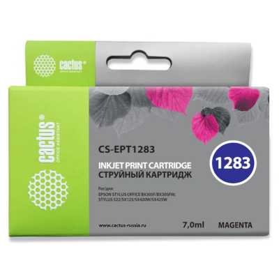 картридж Cactus CS-EPT1283 пурпурный