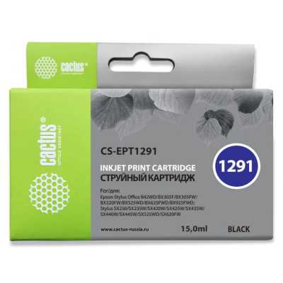 картридж Cactus CS-EPT1291 черный