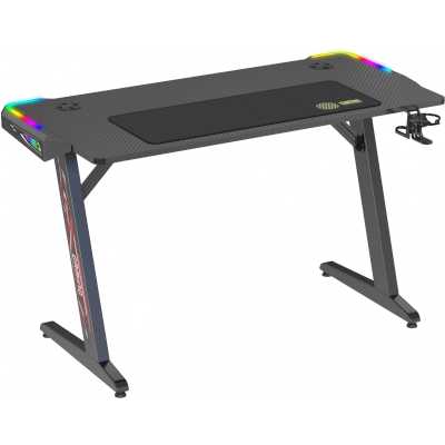 стол игровой Cactus CS-GTZ-BK-RGB