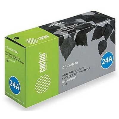 картридж Cactus CS-Q2624A черный