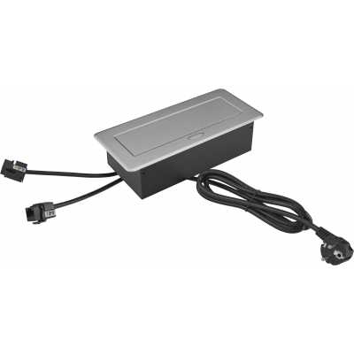 розетка для столешницы Cactus CS-SOCKET-EU2-USBA/C-NET