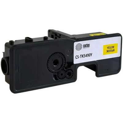 картридж Cactus CS-TK5490Y желтый