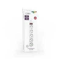 сетевой фильтр CBR CSF 2505-5.0 White CB белый