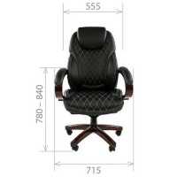 офисное кресло Chairman 406 Black 7027813 черный
