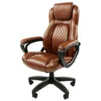 офисное кресло Chairman 432 Brown коричневый