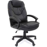 офисное кресло Chairman 668 LT Black 6113129 черный