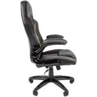игровое кресло Chairman Game 15 Black-Grey 7022780 черный-серый