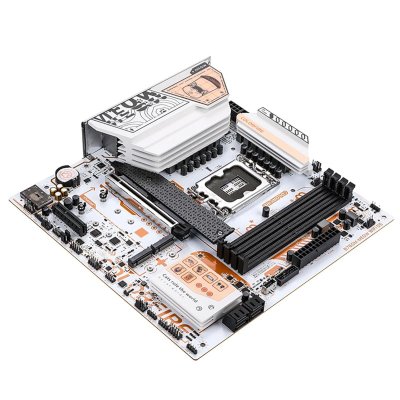 материнская плата Colorful COLORFIRE B760M-MEOW WIFI D5 ORANGE